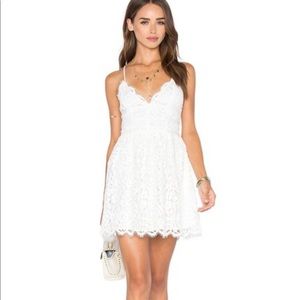 NBD Ivory X Revolve Give It Up Short Casual Maxi
Dress XS